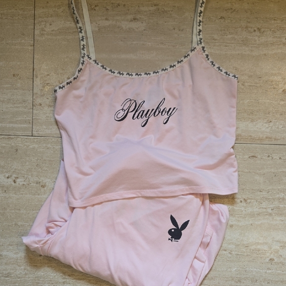PLAYBOY Other - PLAYBOY Rare Pink Pajama/Lounge Set